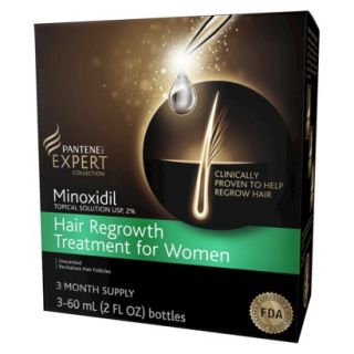 Pantene Minoxidil Topical Solution USP, 2% Hair Regrowth Treatment For Women 90
