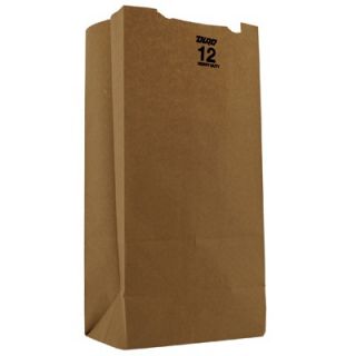 Heavy Duty General 12 Paper Bag, Heavy duty, Brown Kraft, 7 1/16 X 4 1/2 X