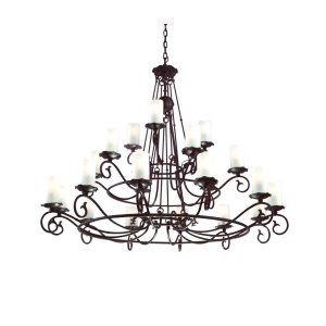 Troy Lighting TRY F9197OR Provence 21 Light Chandelier