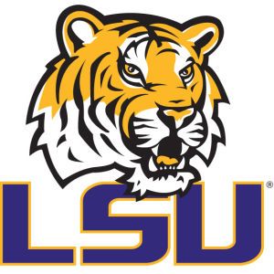 LSU Tigers Rico Industries Static Cling Decal