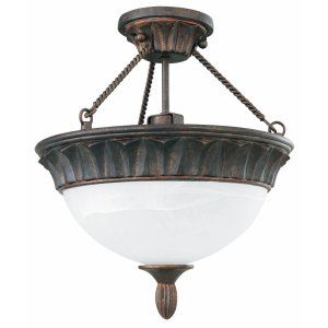 Thomas Lighting THO SL848123 Cambridge Ceiling Lamp Colonial Bronze 1