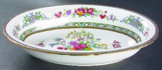 Paragon Tree Of Kashmir (Gold Trim,Scallop) 10 Oval Vegetable Bowl, Fine China