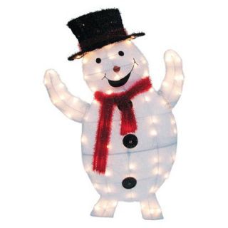 2D Snowy Soft Snowman   Multicolor (36)