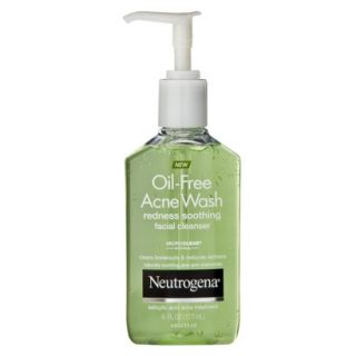 Neutrogena Oil Free Acne Wash Redness Soothing Facial Cleanser
