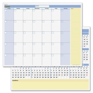 At a Glance QuickNotes Recycled Mini Erasable Wall Planner