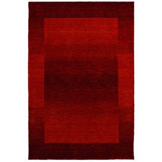 Mystique Cressida Terracotta Rug (35 X 55) (TerracottaSecondary colors Bright rustPattern StripeTip We recommend the use of a non skid pad to keep the rug in place on smooth surfaces.All rug sizes are approximate. Due to the difference of monitor color