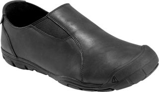 Mens Keen Bleecker Slip On CNX   Black Slip on Shoes