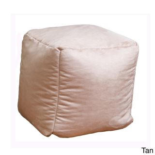 Christopher Knight Home Whitney Faux Suede Bean Bag Cube Ottoman
