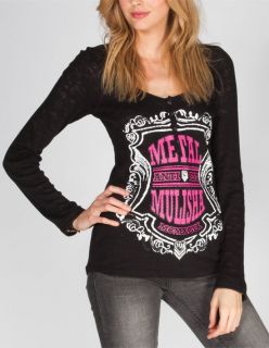 Score Womens Thermal Henley Black In Sizes Medium, Small, X Small