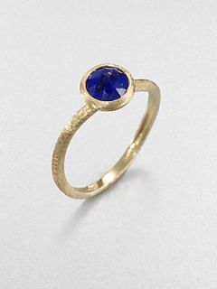Marco Bicego Lapis and 18K Yellow Gold Ring   Blue Gold