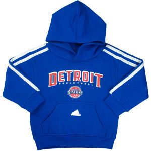 Detroit Pistons adidas NBA Toddler 3 Stripe Hoodie