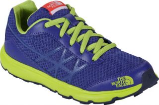 Boys The North Face Ultra   Cosmic Blue/Safety Green Playground Shoes
