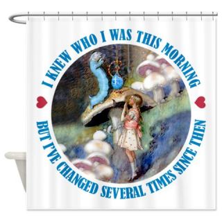  I KNEW WHO I WAS THIS MORNING Shower Curtain  Use code FREECART at Checkout