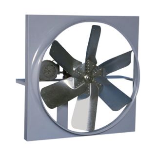 Canarm Belt Drive Wall Exhaust Fan with Cabinet, Back Guard and Shutter   48in.,