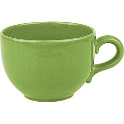 Waechtersbach Fun Factory Green Apple Jumbo Cups (set Of 4) (Green applePieces 4 piece setService for FourStyle CasualMaterial CeramicMicrowave safe YesCare instructions Dishwasher safeSet includesFour (4) 12 ounce jumbo cups CeramicMicrowave safe 