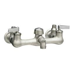 Kohler K 8906 cp Polished Chrome Knoxford Service Sink Faucet With Loose key Stops And Lever Handles