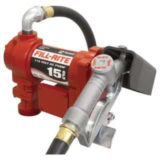 Fill Rite Fuel Transfer Pump   115 Volt, 15 GPM, Model# FR610G