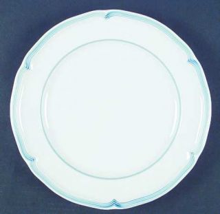 Villeroy & Boch Casa Azul Modesto Dinner Plate, Fine China Dinnerware   Blue Ban