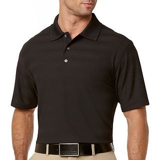 PGA TOUR Ombre Polo Shirt, Caviar, Mens