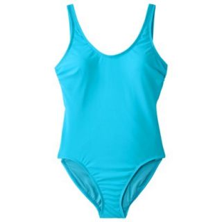 Xhilaration Juniors 1 Piece Swimsuit  Turquoise M