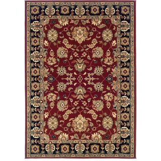 Adana Red/ Black Oriental Runner (2 X 7)