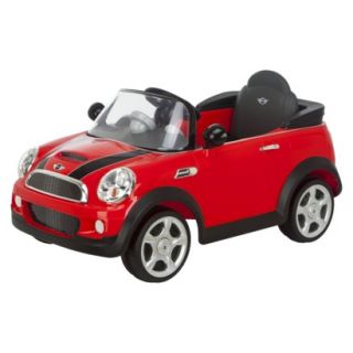 Mini Cooper Battery Powered Riding Toy   Red (6V)