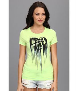 Fox Abrasive Tee Womens T Shirt (Green)