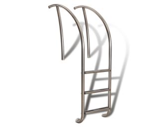 S.R. Smith ART1003 Pool Ladder, 24 3Step Artisan Series Polished Steel