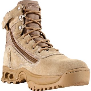 Ridge 7in. Desert Storm Zipper Boot   Sand, Size 15 Wide, Model# 3003Z
