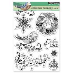 Penny Black Clear Stamps 5 X6.5 Sheet  Christmas Harmony
