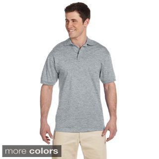Mens Heavyweight Cotton Jersey Polo Shirt
