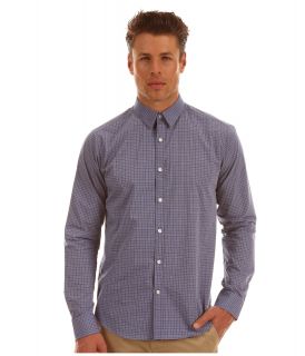 Theory Zack PS Neviss Mens Long Sleeve Button Up (Gray)