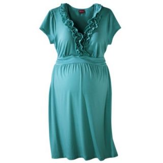 MERONA Monterray Bay Ruffle Nck Cap Slv Short Dress   XS