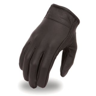 First Classics Mens Gel Palmed Motorcycle Cruising Gloves   Black, Small,
