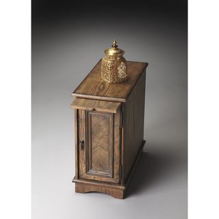 Praline Wood Grained Chairside Chest