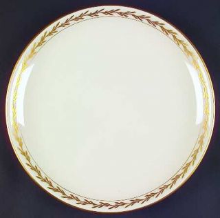 Franciscan Beverly 13 Chop Plate (Round Platter), Fine China Dinnerware   Gold