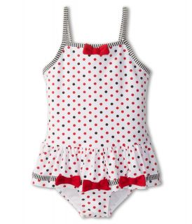 Kate Mack Eau So French Swim Skirted 1 Piece Girls Swimsuits One Piece (Red)