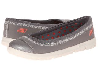 SKECHERS Performance On The Go Infinity Womens Flat Shoes (Gray)