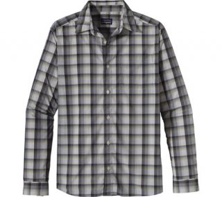 Mens Patagonia Long Sleeved Gone Again Shirt   Tig/Nickel Cotton Shirts