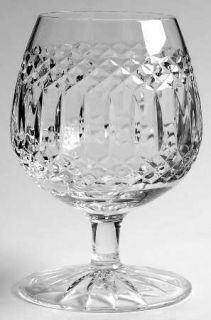 Galway Castlerosse Brandy Glass   Cut, Crisscross, Vertical Cuts
