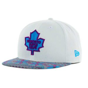 Toronto Maple Leafs New Era NHL Snowflect 9FIFTY Strapback Cap