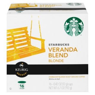 Keurig Starbucks Veranda Blend Blonde Roast   16 ct