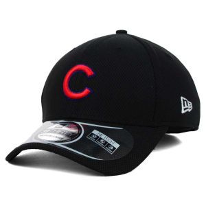 Chicago Cubs New Era MLB Diamond Era Black 39THIRTY Cap
