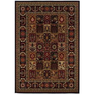 Royal Kashimar Antique Nain Black Rug (46 X 66) (BlackSecondary colors Brown sienna, chestnut, cr??me caramel, deep maple, soft linen, teal sagePattern OrientalTip We recommend the use of a non skid pad to keep the rug in place on smooth surfaces.All r