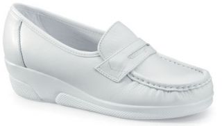 Womens Nurse Mates Pennie   White Casual Shoes