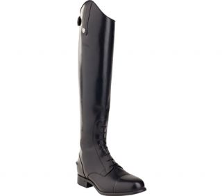 Womens Ariat Quantum Crowne Pro Field Zip   Black Calf Leather Boots