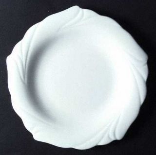 Goebel Etoiles Dinner Plate, Fine China Dinnerware   White, Embossed/Scalloped R