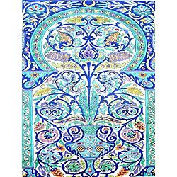 Mosaic Moroccan Style 50 tile Ceramic Wall Mural