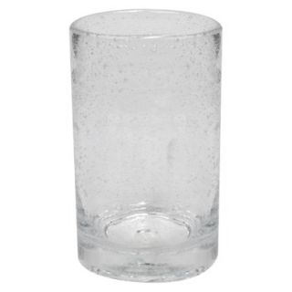 Threshold Bubble Glass Tumblers Set of 6   Clear (17 oz.)