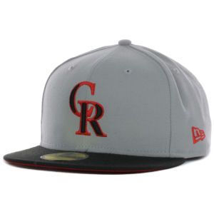 Colorado Rockies New Era MLB GB Red Bottom 59FIFTY Cap